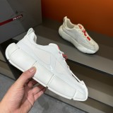 超奇跡の入荷 ☆プラダ 偽物通販 メンズバンドレザーカジュアルスニーカー