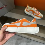 日本未入荷 プラダ スーパーコピー メンズバンドレザーカジュアルスニーカー