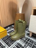 超奇跡の入荷☆ フェンディ 偽物通販 オールドフラワーファブリックショートブーツ
