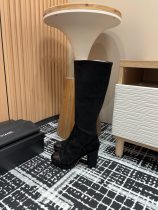 高品質 シャネル コピー 防水台太ヒールブーツ
