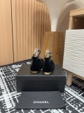 超話題! シャネル 激安通販 ダブルCベルベットフラットシングルシューズメアリージェン靴