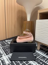 一目惚れ♪ シャネル コピーおすすめ ダブルCベルベットフラットシングルシューズメアリージェン靴