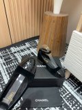 超話題! シャネル 激安通販 ダブルCベルベットフラットシングルシューズメアリージェン靴
