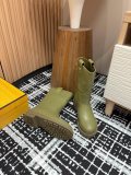 超奇跡の入荷☆ フェンディ 偽物通販 オールドフラワーファブリックショートブーツ