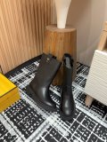 使い勝手良し フェンディ 激安通販 オールドフラワーファブリックショートブーツ