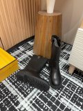 使い勝手良し フェンディ 激安通販 オールドフラワーファブリックショートブーツ