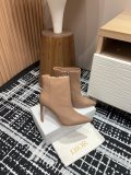 稀少 ディオール 激安通販 秋冬のスリムハイヒールショートブーツ