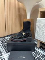 稀少 シャネル コピーおすすめ メアリー珍靴下毛糸のショートブーツ