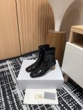累積売上総額第１位！ディオール コピー 24 Ss秋冬ラウンドヒールと足首ブーツストレッチブーツ