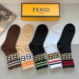 高品質 フェンディ コピー 定番のフェンティロングソックス
