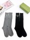 【限定】 グッチ スーパーコピー クラシックアルファベットロゴ純綿靴下下腿スタッズソックス