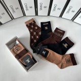 高品質 シャネル コピーおすすめミドル丈スタッズソックス