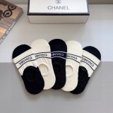 累積売上総額第１位！シャネル 激安通販 定番のボートソックス