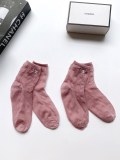 【話題商品！】シャネル n級品 アルファベットロゴメッシュネジガラス糸中ソックス