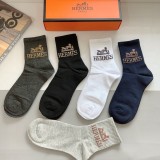高品質 エルメス スーパーコピー 男性用中筒靴下