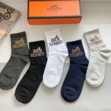 高品質 エルメス スーパーコピー 男性用中筒靴下
