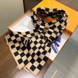 ★超人気 ルイヴィトン 激安通販 チェッカー定番チェッカーメンズとレディースマフラー