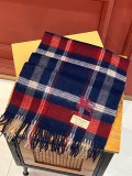【限定】バーバリー スーパーコピー 定番カシミアチェックマフラー