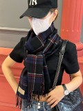 日本未入荷 バーバリー n級品 定番カシミアチェックマフラー