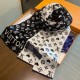 大人気 ルイヴィトン コピーおすすめ 定番ニットカシミヤ無地マフラー用ペアルック