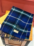 ★超人気 バーバリー 偽物通販 定番カシミアチェックマフラー