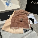 累積売上総額第１位！ シャネル スーパーコピー漸変色カシミヤのカシミヤマフラー