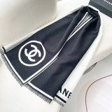 累積売上総額第１位！シャネル 激安偽物 白黒対称両面ビッグストール