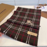 大人気 バーバリー n級品 カシミヤストライプのチェックスカーフ