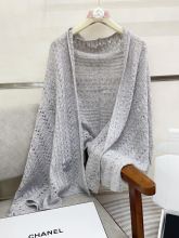 追跡付 シャネル コピー 麦の穂の小透かし編みはマフラー