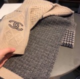 稀少 シャネル コピー カシミヤニットマフラー