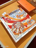 ★超人気 エルメス スーパーコピー キャンディライブラリー90 cmシルクスカーフ