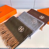 入手困難 エルメス n級品 水波模様のカシミヤ