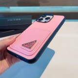 【限定】プラダ n級品 携帯ケース十字紋カードポケット付き携帯ケース