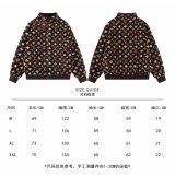 新作 ルイヴィトン コピーおすすめ LV 24 FWスタンドカラーモケットジャカードファスナーコート