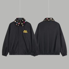【限定】ルイヴィトン 激安通販 LVスエード襟ジップコート