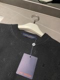 日本未入荷 ルイヴィトン 激安通販 全身刺繍ロゴ入りクラシックジャカードニットセーター