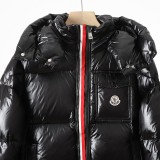 累積売上総額第１位！モンクレール 偽物通販 Moncler2色リボンカラーショートダウンジャケット