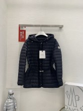 ★超人気 モンクレール n級品 ミドル丈スリムベルトガチョウダウンジャケット