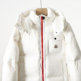 累積売上総額第１位！モンクレール 偽物通販 Moncler2色リボンカラーショートダウンジャケット