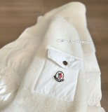 超奇跡の入荷☆ モンクレール 激安偽物 Monclerラム毛つづりウエストダウンジャケット