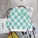 追跡付 ルイヴィトン 激安通販 グリーンボードラウンドネックセーター