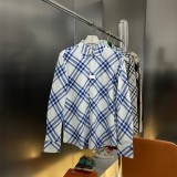 稀少 バーバリー スーパーコピー小格子シャツ