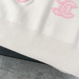 新作 シャネル スーパーコピー タオル刺繍ラウンドネック定番フルロゴニットプルオーバーセーター