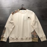 ★超人気 バーバリー 激安通販 2024新型馬術刺繍接合衛衣