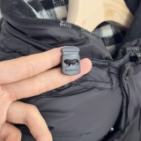 ★超人気 バーバリー コピー 24SS​取り外し可能キャップ長袖冬タイプダウンジャケット