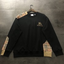 高品質 バーバリー 偽物通販 2024新型馬術刺繍接合衛衣