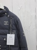 【話題商品！】 シャネル 激安通販 ダブルC透かし加工ゴムショートダウンジャケット