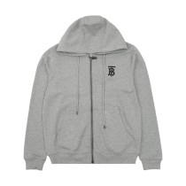 【限定】バーバリー スーパーコピー 胸元ロゴキャップファスナーフードパーカー