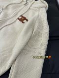 大人気 セリーヌ コピー フード付きニットジッパーコート