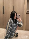 累積売上総額第１位！ディオール 激安通販 刺繍ジッパー長袖ヘッダーセーター